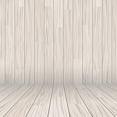 vektör ahşap doku boş oda arka plan