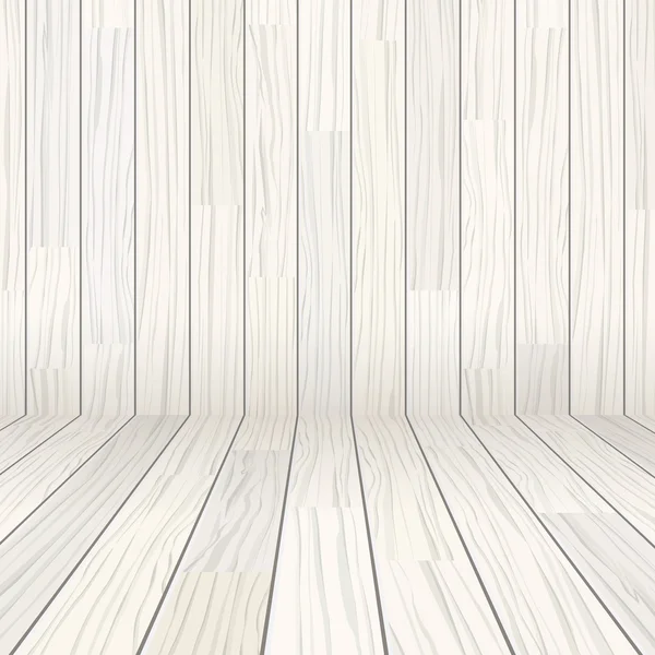 Pusty pokój drewniane tekstura tło wektor — Wektor stockowy