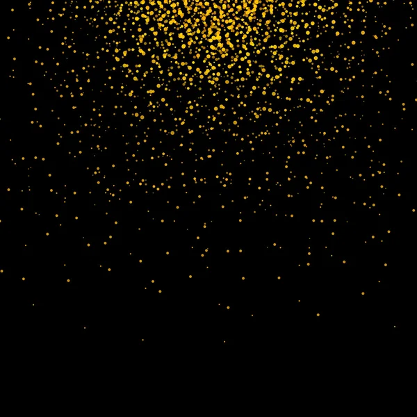 Gold glittering bokeh abstracte achtergrond — Stockvector