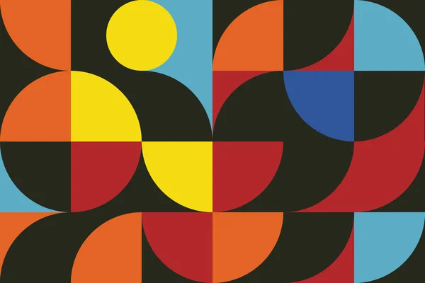 Arte Pared Minimalista Geometría Con Fondo Forma Simple Diseño Patrón — Archivo Imágenes Vectoriales