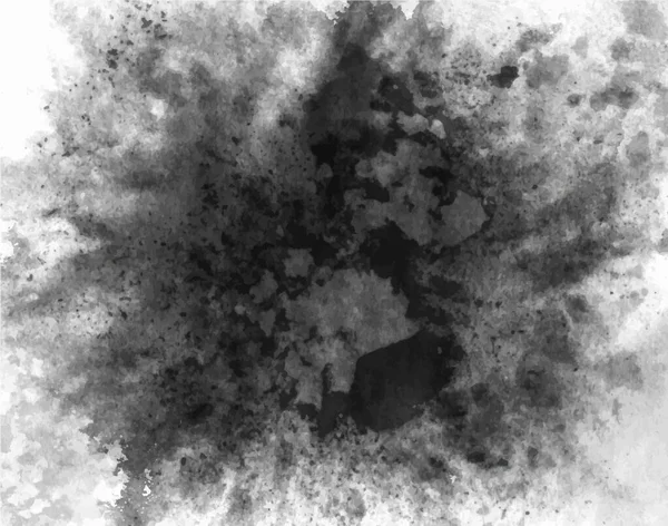 ハロウィン水彩抽象的な背景 黒の質感の色 — ストックベクタ