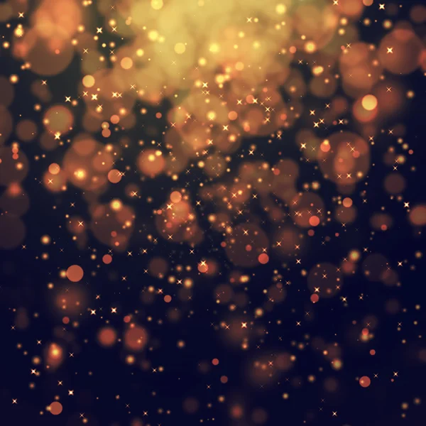 Estrellas brillantes sobre fondo bokeh —  Fotos de Stock