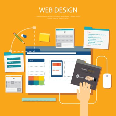 Web sitesi geliştirme proje tasarım konsepti