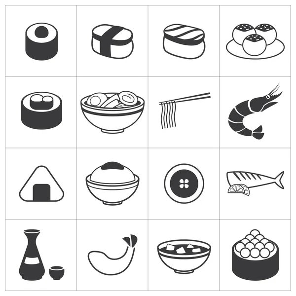 Икона в еде — стоковый вектор