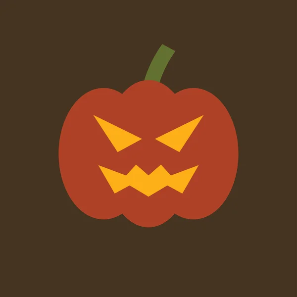 Halloween-Kürbissymbol — Stockvektor