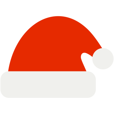 Kırmızı Noel Baba Noel Baba Şapka simgesi