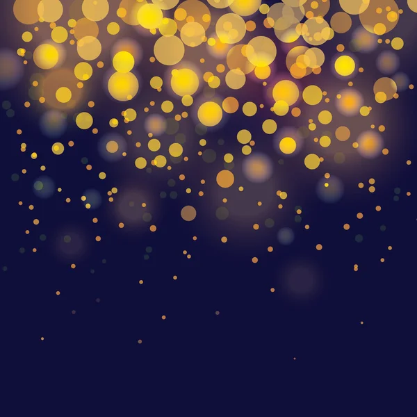 Vector bokeh Fondo festivo — Archivo Imágenes Vectoriales