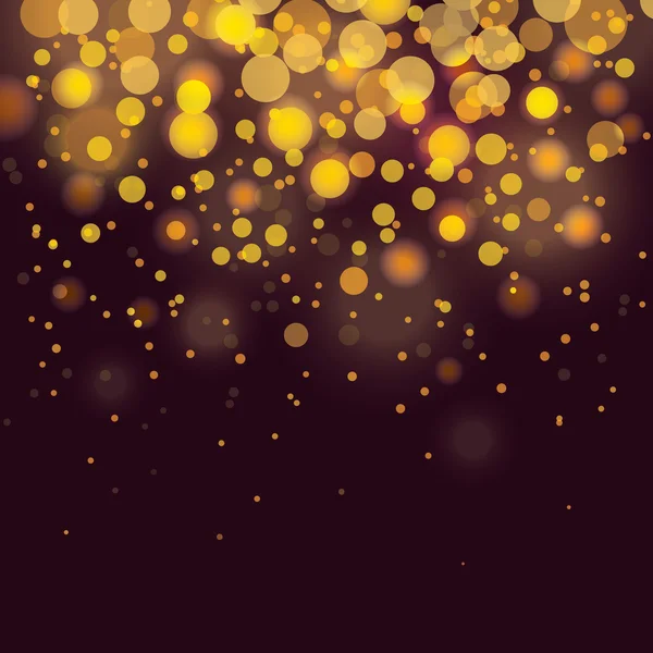 Vector bokeh Fondo festivo — Vector de stock