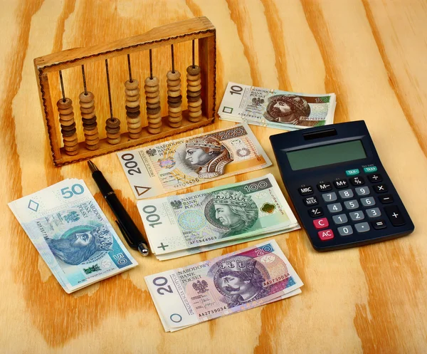 Impuesto de cálculo polaco —  Fotos de Stock