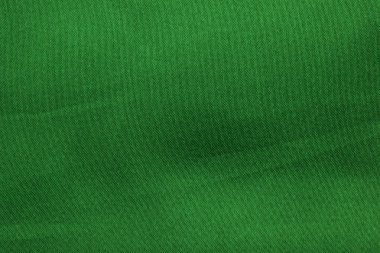 Yeşil koyu kumaş