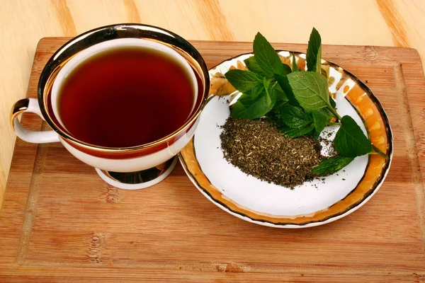 Mint mentha pulegium tea — Stock Photo, Image