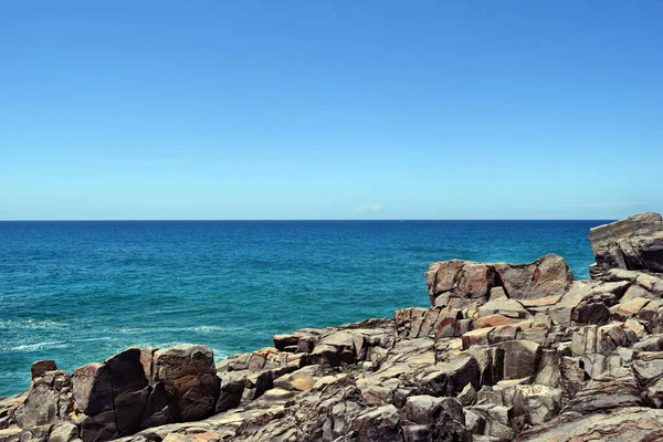 Csodálatos Tengerpart Noosa Nemzeti Park Queensland Sunshine Coast Ausztrália — Stock Fotó