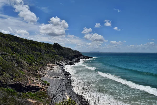 Una Increíble Costa Parque Nacional Noosa Queensland Sunshine Coast Australia — Foto de Stock