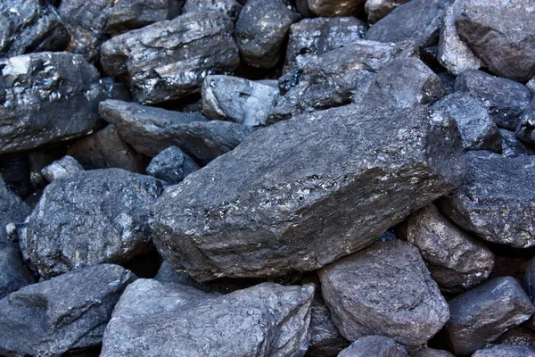 Haufen Kohle Aus Der Grube — Stockfoto