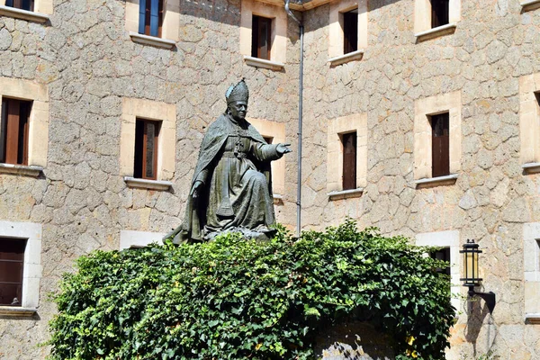 Lluc Mallorca Spain August 2018 Amazing Catholic Christian Monastery Santuari — Stock Photo, Image