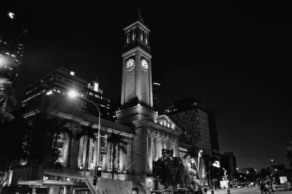 Brisbane Queensland Australia September 2017 Clock Tower Building City Center — Foto de Stock