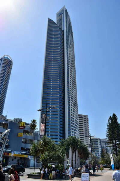 Gold Coast Queensland Australië November 2017 Een Geweldige Moderne Wolkenkrabber — Stockfoto