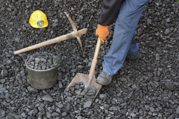 Miner working — Stock Photo, Image