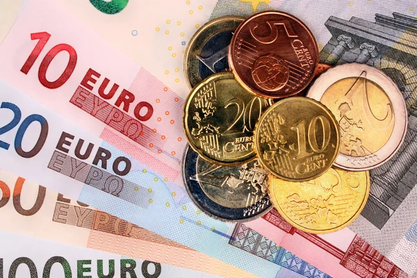 Dinero Euro — Foto de Stock