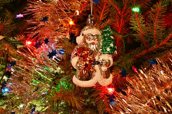 Boże Narodzenie Santa claus ornament — Zdjęcie stockowe