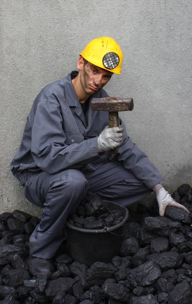 Ορυχείο εργαζόμενος — Φωτογραφία Αρχείου