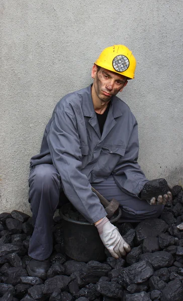 Mine worker coal — Stock Photo, Image