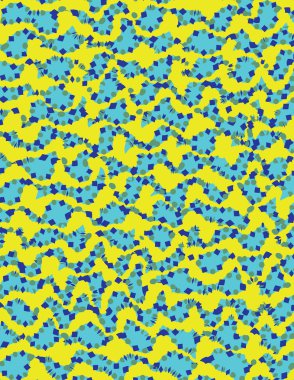 Soyut şekiller ve eğrileri tasarımı.