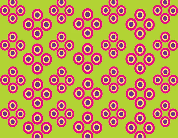 Fuchsia pattern of concentric circles. — Stock Photo, Image