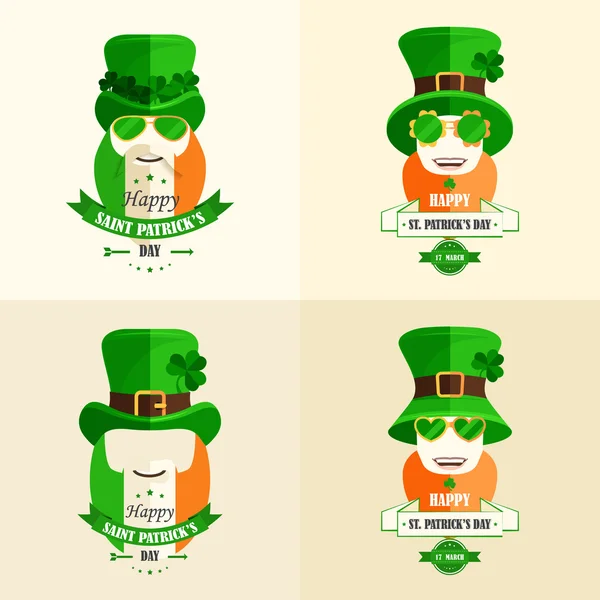 Ange bokstäver St Patricks Day — Stock vektor