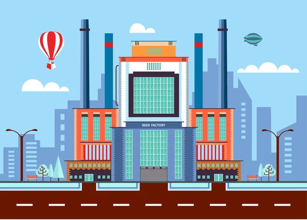 Şehir bira ile sokak