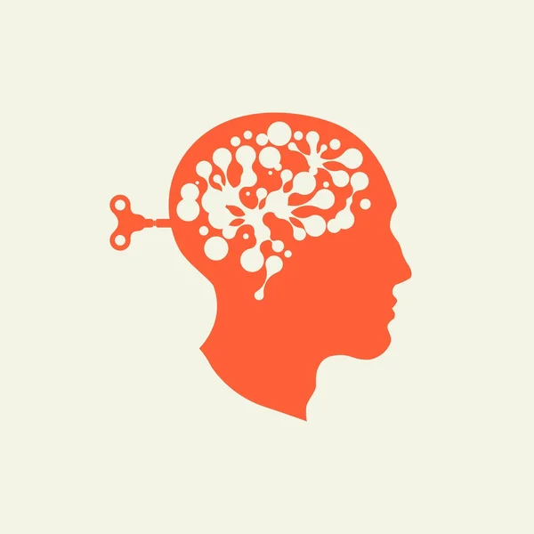 Νευρώνες στον εγκέφαλο — Διανυσματικό Αρχείο