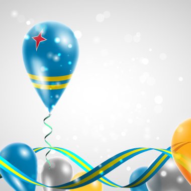 Balon Aruba bayrağı