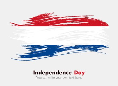 Eski stil Hollanda bayrağı.