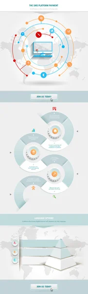 Élément d'infographie vectorielle — Image vectorielle