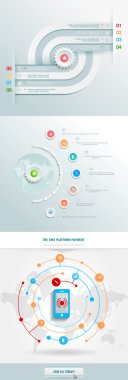 vektör infographics öğesi