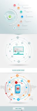 vektör infographics öğesi