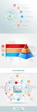vektör infographics öğesi