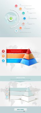 vektör infographics öğesi