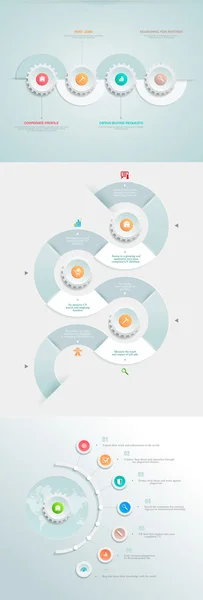 Elemento de infográficos de negócios —  Vetores de Stock