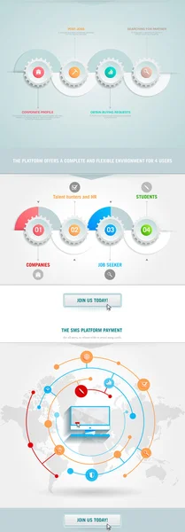 Element der Wirtschaftsinfografik — Stockvektor