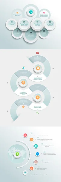 Elemento de infográficos de negócios — Vetor de Stock