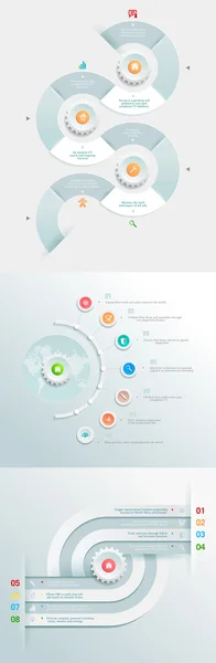 Zakelijke infographics element — Stockvector