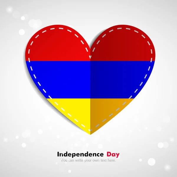 Bandeira da Armênia, Dia da Independência —  Vetores de Stock