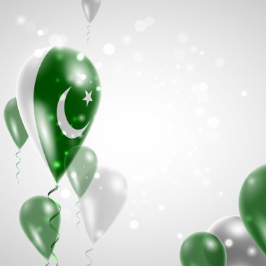 Hava balonu Pakistan bayrağı