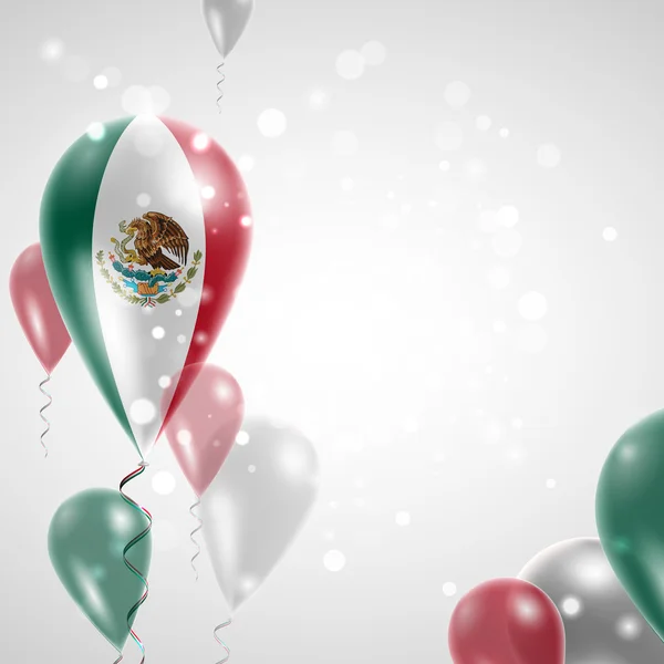 Vlag van mexico — Stockvector