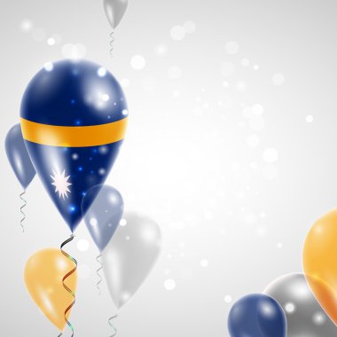 nauru Cumhuriyeti bayrağı