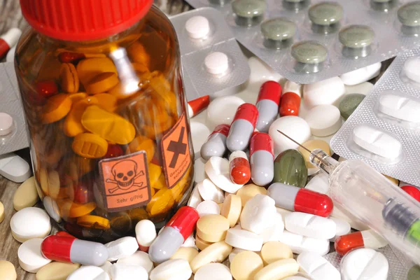 Φάρμακα και χάπια — Φωτογραφία Αρχείου