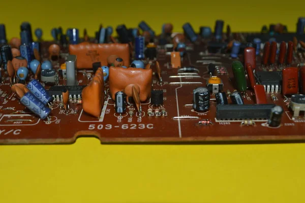 Elektronik Devre Kartı Bileşeni — Stok fotoğraf