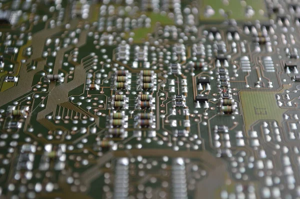 Electronic Circuit Board Component — Stock Photo, Image