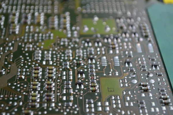 Electronic Circuit Board Component — Stock Photo, Image